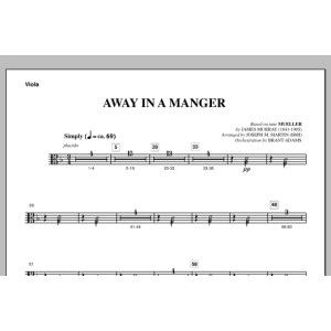 Away In A Manger (from A Symphony Of Carols) - Viola