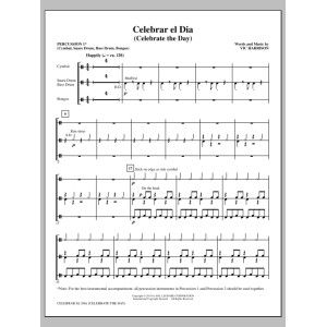 Celebrar el Dia (Celebrate the Day) - Percussion 1