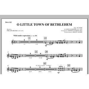 O Little Town Of Bethlehem (aus A Symphony Of Carols) - F-Horn 1,2