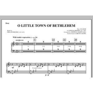 O Du fröhliche kleine Stadt Bethlehem (aus A Symphony Of Carols) - Harp
