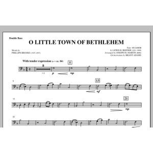 O Little Town Of Bethlehem (from A Symphony Of Carols) - Double Bass