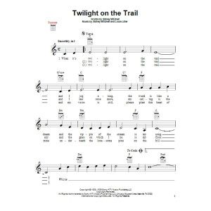 Twilight On The Trail