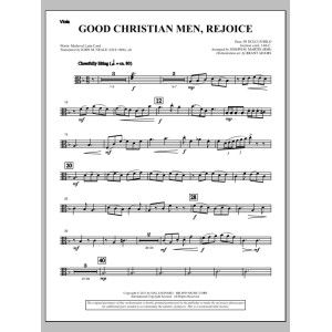 Good Christian Men, Rejoice (from A Symphony Of Carols) - Viola
