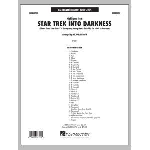 Highlights from Star Trek Into Darkness - Conductor Score (Full Score)