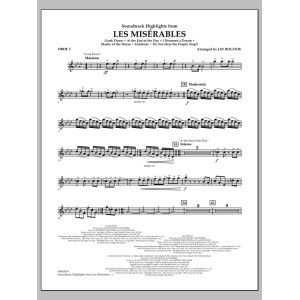 Soundtrack Highlights from Les Miserables - Oboe 2
