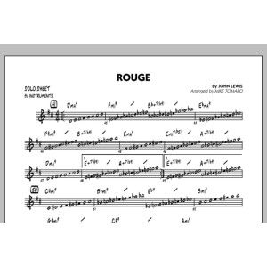 Rouge - Bb Solo Sheet