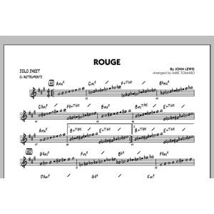 Rouge - Eb Solo Sheet