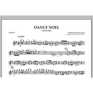 Dance Noel (Il Est Ne) - Violin 1
