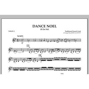 Dance Noel (Il Est Ne) - Violin 2
