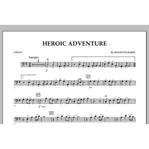 Heroic Adventure - Cello