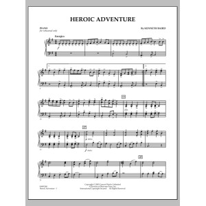 Heroic Adventure - Piano
