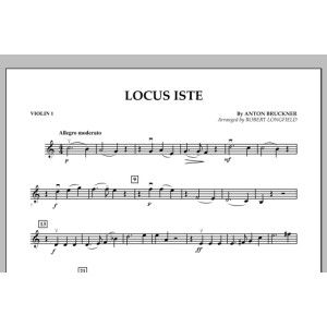 Locus Iste - Violin 1