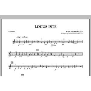 Locus Iste - Violine 2