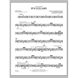 Pi's Lullaby (from Life of Pi) - Percussion 1