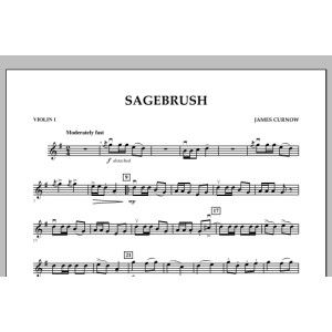 Sagebrush - Violin 1