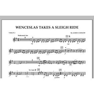 Wenceslas Takes a Sleigh Ride - Violin 2