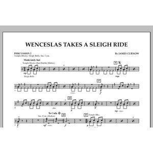 Wenceslas Takes a Sleigh Ride - Percussion 2
