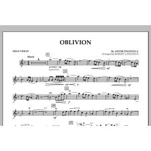 Oblivion - Solo Violin