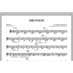 Oblivion - Violin 3 (Viola Treble Clef)