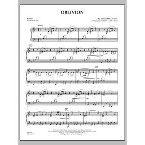 Oblivion - Klavier