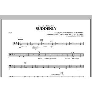Suddenly (from Les Miserables) - Bass