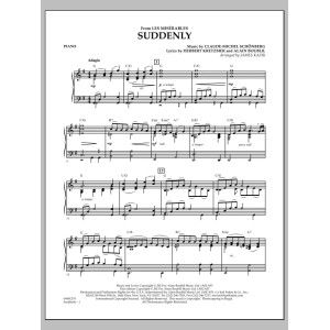 Suddenly (from Les Miserables) - Piano