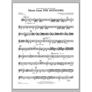 Music from The Avengers - Violin 3 (Viola Treble Clef)