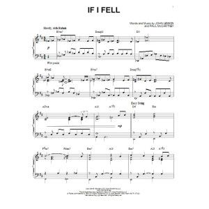 If I Fell [Jazz version] (arr. Brent Edstrom)