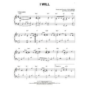 I Will [Jazz version] (arr. Brent Edstrom)