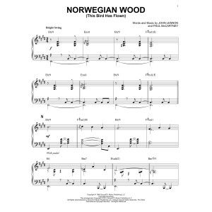 Norwegian Wood (This Bird Has Flown) [Jazzversion] (arr. Brent Edstrom)