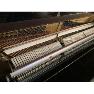 Rameau piano droit noir laqué