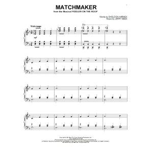 Matchmaker (from Fiddler On The Roof)
