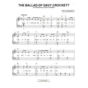 The Ballad Of Davy Crockett (aus Davy Crockett)