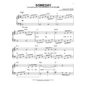 Someday (from The Hunchback Of Notre Dame)
