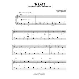 I'm Late (from Alice In Wonderland)
