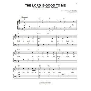 The Lord Is Good To Me (from Johnny Appleseed)