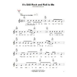 It's Still Rock And Roll To Me