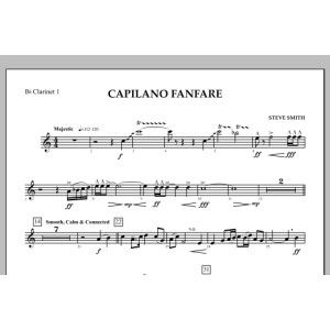 Capilano Fanfare (Digital Only) - Bb Clarinet 1