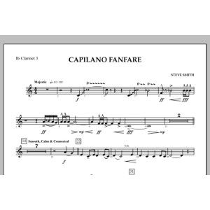 Capilano Fanfare (Digital Only) - Bb Clarinet 3