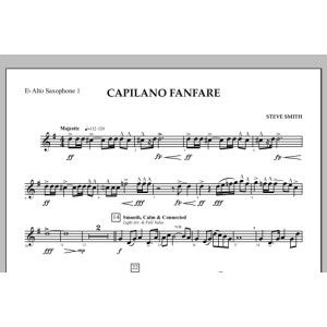 Capilano Fanfare (Digital Only) - Eb Alto Saxophone 1