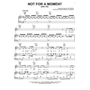 Not For A Moment (After All)