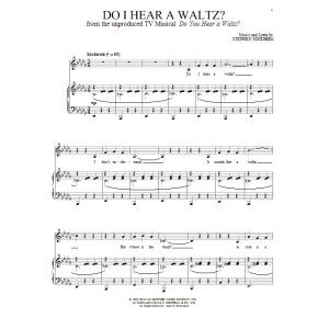 Do I Hear A Waltz?