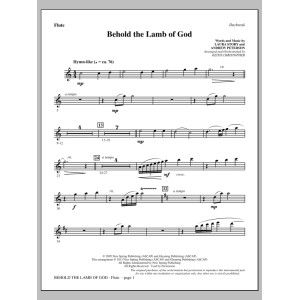 Behold the Lamb of God - Flute