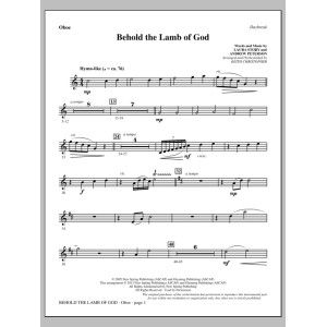 Behold the Lamb of God - Oboe