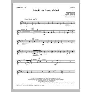 Behold the Lamb of God - Bb Clarinet 1 & 2