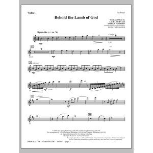 Behold the Lamb of God - Violin 1
