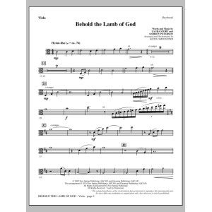 Behold the Lamb of God - Viola