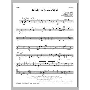 Behold the Lamb of God - Cello