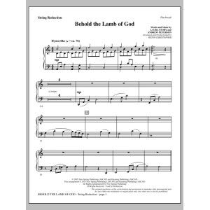 Behold the Lamb of God - Keyboard String Reduction