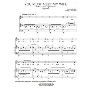 You Must Meet My Wife
